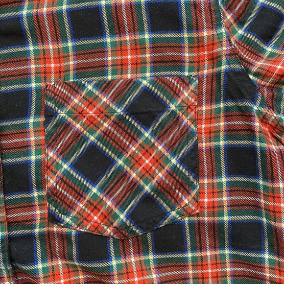 Women’s Plaid Flannel Shirt XS - Picture 4 of 6